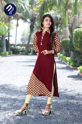 Glance designs Khadi Cotton Kurtis SAWRA VOL-06