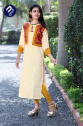 Glance Designs Khadi Cotton Kurtis SAWRA VOL-07