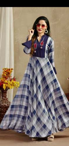 Glance Designs Rayon Gown