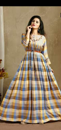 Glance Designs Rayon Gown CLASSIC VOL--01