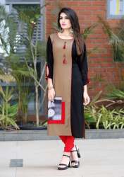 Glance designs Rayon Kurtis -12