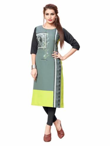Home Wear Crepe Kurtis