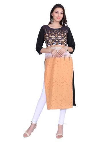 Ladies Formal Digital Printed Kurtis