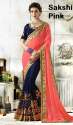 Pure Georgette Embroidered Sarees thumb 5