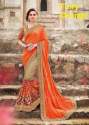 Pure Georgette Embroidered Sarees thumb 9