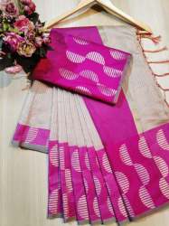 Women Doriya Ground Sarees