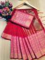 Women Doriya Ground Sarees thumb 5