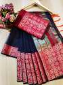 Women Doriya Ground Sarees thumb 9