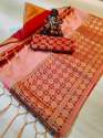 Women Festival Doriya Ground Sarees thumb 11