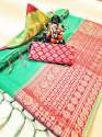 Women Festival Doriya Ground Sarees thumb 13