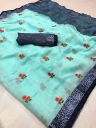 Designer Digital Printed Saree