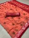 Designer Digital Printed Saree thumb 5