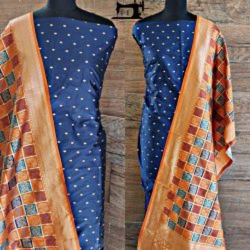 Designer Fancy Banarasi Suit by Riyan Fashion