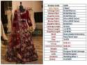 Bridal Merron Velvet Lehenga Choli thumb 1