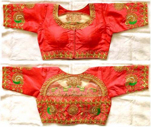 Dumbo Heavy Silk Handwork Blouse
