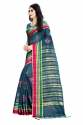 Embroidered Cotton Silk Sarees thumb 12