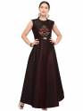 Khatli Work Taffeta Silk Gown thumb 2