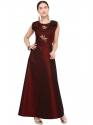 Khatli Work Taffeta Silk Gown thumb 4