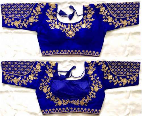 Ladies Handwork Silk Blouse