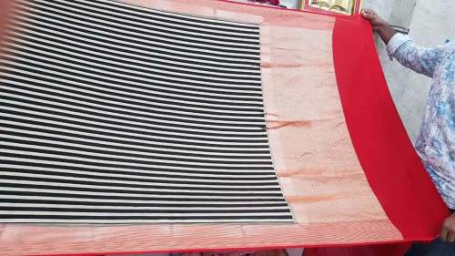 Banarasi khadi creap sarees by M A Silk