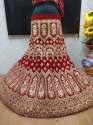 Dulhan Bridal Velvet Lehenga Choli thumb 4