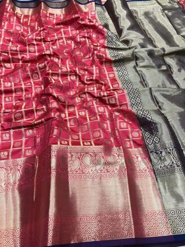 lichi silk saree