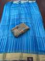 Shaded Pure Chiffon Sarees- 2 thumb 2