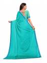 Designer Jacquard Butty Saree thumb 13