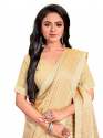 Designer Jacquard Butty Saree thumb 5