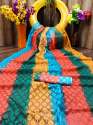 Rainbow Colour Fancy Brocade Sarees thumb 1