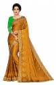 Rangoli Silk Embroidery Saree thumb 7