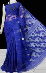 Cotton Silk Dhakai Jamdani Sarees