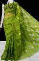 Cotton Silk Dhakai Jamdani Sarees thumb 10