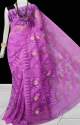 Cotton Silk Dhakai Jamdani Sarees thumb 12