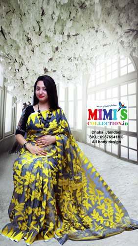 Elegant Designer Dhakai Jamdani Sarees