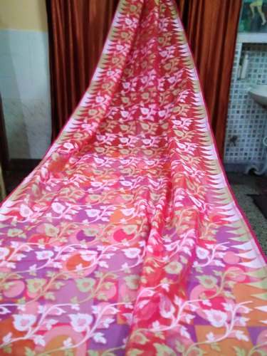 Fancy Printed Dhakai Jamdani Sarees