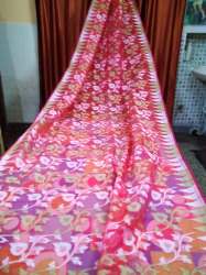 Fancy Printed Dhakai Jamdani Sarees