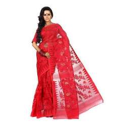 Women Bengali Designer Dhakai Jamdani Sarees