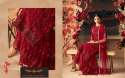 Prime Empire Red Embroidered Sharara Suits thumb 1