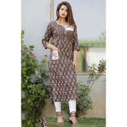 Ladies Cotton Printed Kurti
