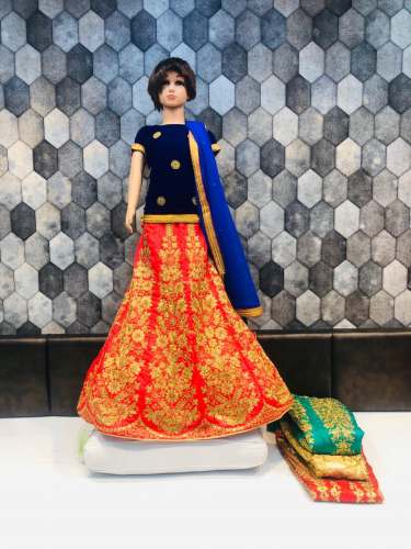 stylish Kids Lehenga Choli  by Bindiya Prints Pvt Ltd 