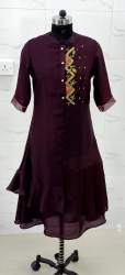 Coffee Color Trendy kurti