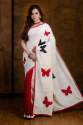 APPLIQUE PURE COTTON SAREE  thumb 1