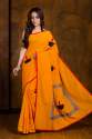 APPLIQUE PURE COTTON SAREE  thumb 2