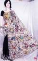 BATIK PRINT MALMAL SAREE thumb 1