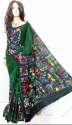BATIK PRINT MALMAL SAREE thumb 10