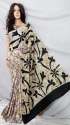 BATIK PRINT MALMAL SAREE thumb 6