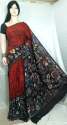 BATIK PRINT MALMAL SAREE thumb 7
