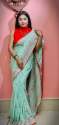 Cotton Handloom Jamdani Weaving Soft Saree thumb 12