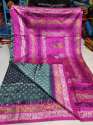 Designer Art silk Saree with blouse thumb 2
